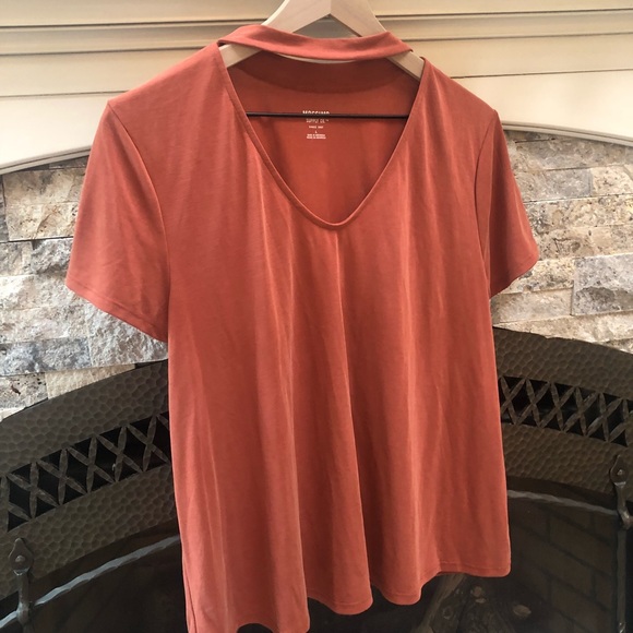 Rust Short Sleeve Top - Picture 3 of 4